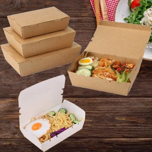 HỘP CƠM GIẤY ĐỰNG ĐỒ ĂN