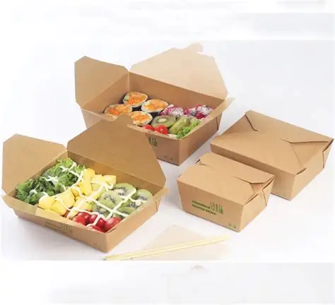 HỘP GIẤY ĐỰNG CƠM DÙNG 1 LẦN