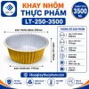 Khay nhôm tròn 3500ml