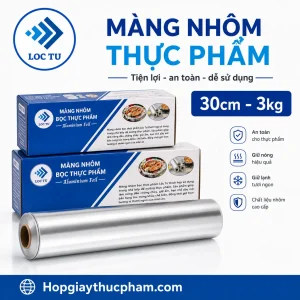 Màng nhôm thực phẩm 30cm-3kg