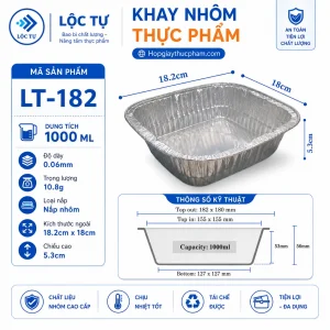 Bát giấy bạc nấu mỳ