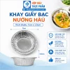 Khay giấy bạc nướng hàu
